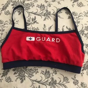 Lifeguard Bikini Top